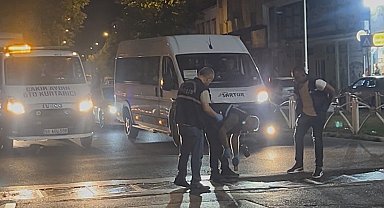 Mazgal çukuruna takılan çocuk ağır yaralandı