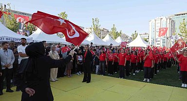 Melikgazi'de çocuklar doya doya eğlendi