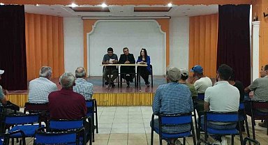 Mercan'da patates üreticileriyle toplantı yapıldı