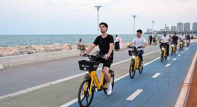 Mersin'de elektrikli bisiklet kullanımı 150 bini aştı