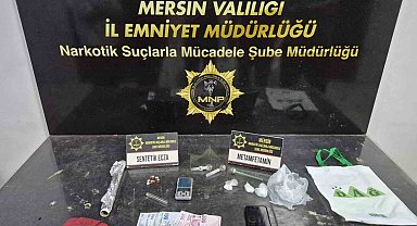 Mersin'de uyuşturucu operasyonu: 2 şüpheli tutuklandı