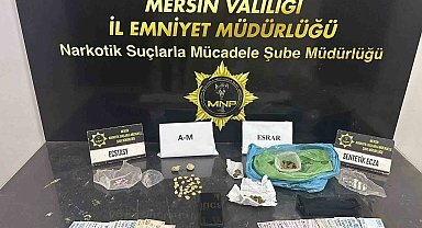 Mersin'de uyuşturucu operasyonu: 4 şüpheli tutuklandı