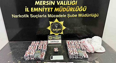 Mersin'de yakalanan 2 uyuşturucu taciri tutuklandı