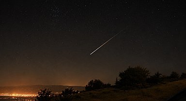 Meteor yağmuru eşsiz kareler sundu