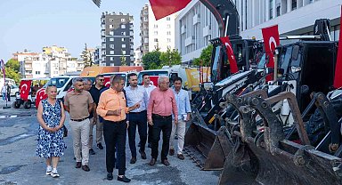 Mezitli Belediyesi araç filosunu güçlendirdi