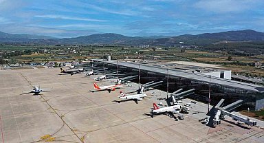 Milas-Bodrum havalimanı 7 ayda 2 milyon 349 bin yolcuya hizmet verdi