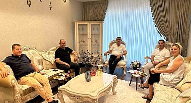 Milletvekili Bünyamin Bozgeyik'ten gazeteci Ali Babat'a 'geçmiş olsun' ziyareti