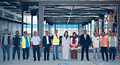 Milletvekili Ölmeztoprak'tan havalimanı incelemesi