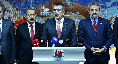 Milli Eğitim Bakanı Tekin: "Sürecin sabote edilmesini hep birlikte engellemeliyiz"