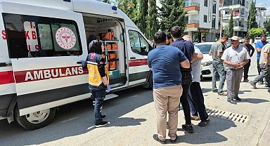 Minibüs ile motosiklet çarpıştı: 2 Yaralı