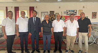 MTSO Başkan Adayı Boyraz'dan Hacı Bektaşi Veli Kültür Merkezi Vakfı'na ziyaret