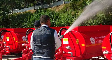 Muğla Büyükşehir'den kırsal mahallelere yangın tankeri desteği