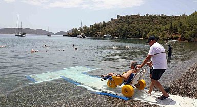 Muğla'da 23 plaj engelli bireylerin hizmetinde