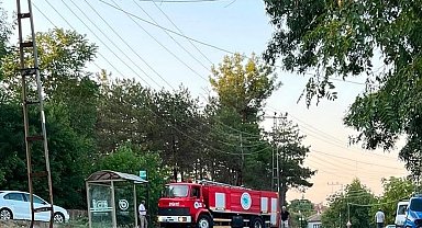 Muratlı'da ağaçlık alanda çıkan yangın söndürüldü