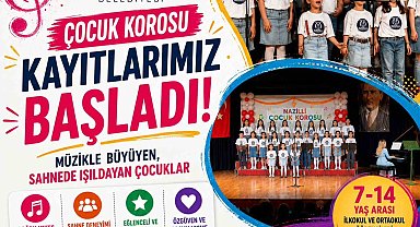 Nazilli Belediyesi, çocuk korosu yeni yeteneklerini bekliyor