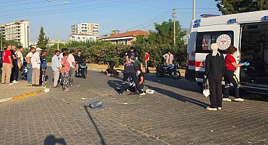 Nazilli'de motosikletler çarpıştı: 2 ağır yaralı