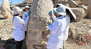 Nemrut'un dev heykellerine 5 yıllık koruma kalkanı