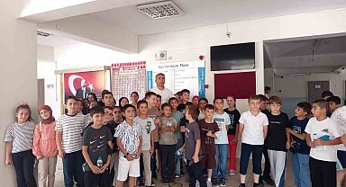 Öğrenciler yaz Kur'an kursları bilgi yarışmasında ter döktü