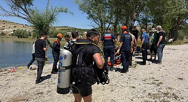 Olta teknesini kurtarmak isterken barajda can verdi