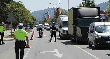 Ordu'da bir haftada 16 binden fazla araç ve sürücüsü denetlendi
