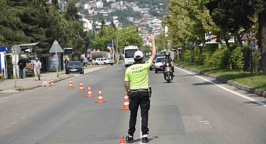 Ordu'da trafik denetimleri: Bir haftada 16 binden fazla araç ve sürücü denetlendi
