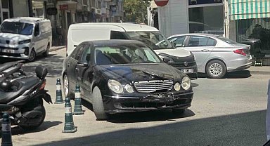 Orhangazi'de otomobille çarpışan motosikletli yaralandı