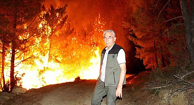 Orman Genel Müdürü Karacabey, sahada ekipleri yalnız bırakmadı