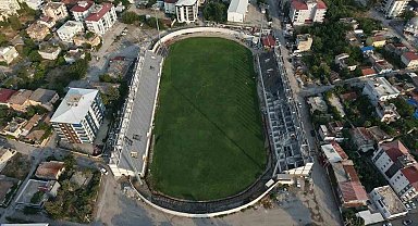 Osmaniye 7 Ocak Stadyumu'nda çalışmalar yüzde 75'e ulaştı