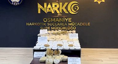 Osmaniye ve Gaziantep polisinden ortak operasyon: 89 kilo uyuşturucu ele geçirildi