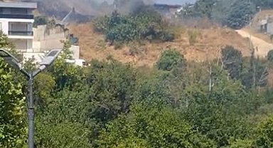 Otluk alanda çıkan yangın hızlı müdahale ile söndürüldü