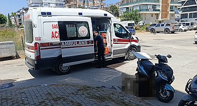 Otomobil ile motosiklet çarpıştı: 1 yaralı