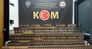 Polis bin 830 paket gümrük kaçağı sigara ele geçirdi