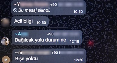 Polis kontrolünden kaçmak için WhatsApp grubu kurdular