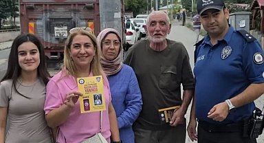 Polis vatandaşları bilgilendirdi