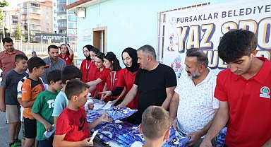 Pursaklar'da yaz spor okullarıyla geleceğin sporcuları yetişiyor