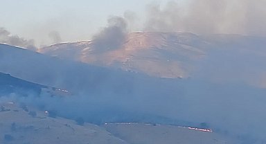 Pütürge'deki arazi yangını kontrol altına alındı