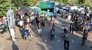 Quick Sigorta motosiklet tutkusunu Karadeniz'e taşıdı