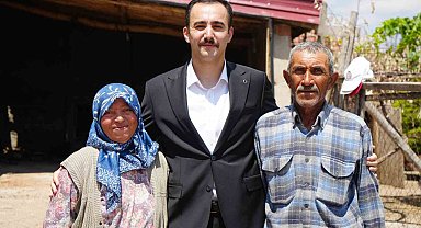 "Ağlama, canımıza bir şey olmadı" sözleri yüreklere dokunmuştu: Devlet yaşlı çifte sahip çıktı