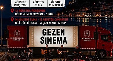 "Gezen Sinema" Sinop'ta