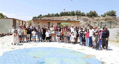 "Yüreğimizdeki Işık"projesi kapsamında çocuklara doğayla iç içe eğitim