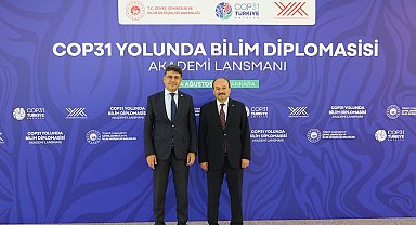 Rektör Çakmak, "COP31 Yolunda Bilim Diplomasisi: Akademi Lansmanı" Programına Katıldı