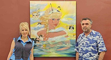 Ressam Şule Dincel, UPSD yaz sergisi ile dönüş yaptı