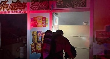 Reyhanlı'da markette çıkan yangın kontrol altına alındı