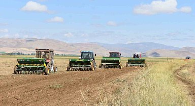 Rüştü köyünde suni mera tesisi oluşturuldu