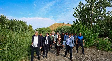 Şahin, karkamış kuş cenneti'nde son hazırlıkları inceledi