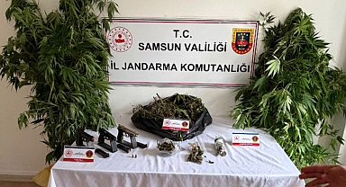 Salıpazarı'nda uyuşturucu operasyonu: 1 kilo 215 gram esrar ve kenevir ele geçirildi
