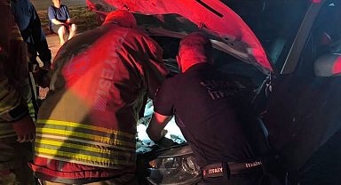Samandağ'da trafik kazası: 1 yaralı