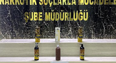 Şampuan şişelerinde 3 kilo sıvı metamfetamin ele geçirildi