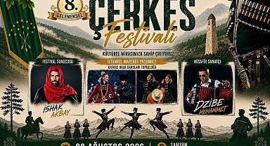Samsun'da 8. Geleneksel Çerkes Festivali yapılacak