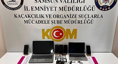 Samsun'da açık SİM kart operasyonu: 263 açık hat ele geçirildi